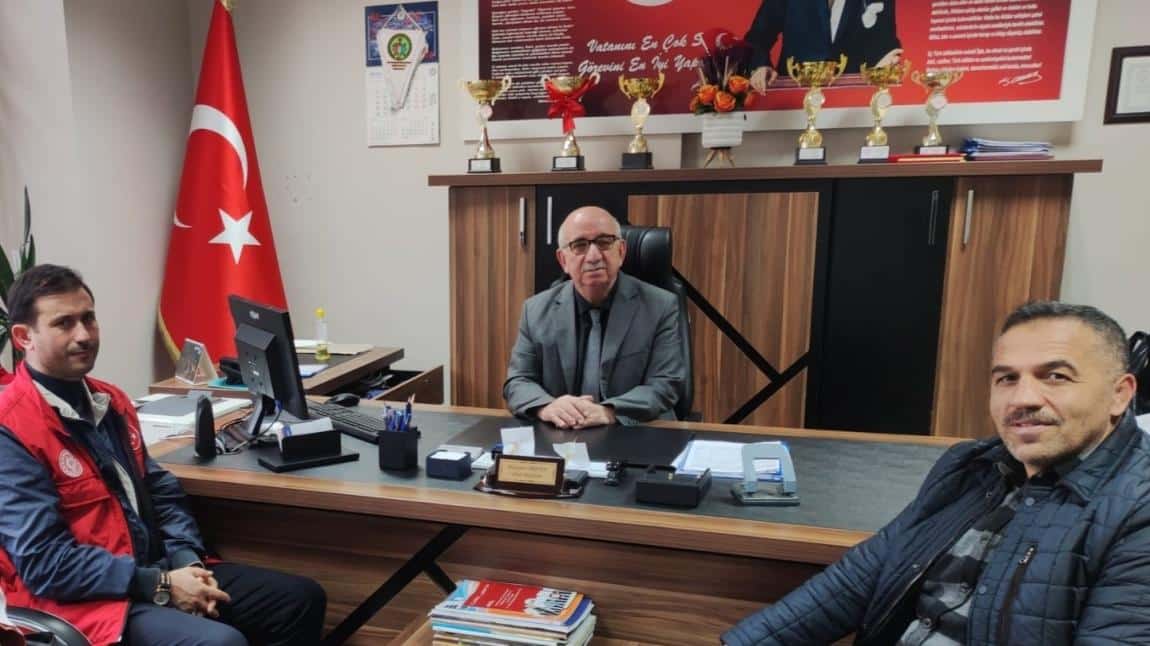 Osmangazi Gençlik Merkezi Müdürü Ahmet GÜLHAN Okulumuzu Ziyaret Etti